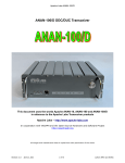 Apache Labs ANAN-100/D manual
