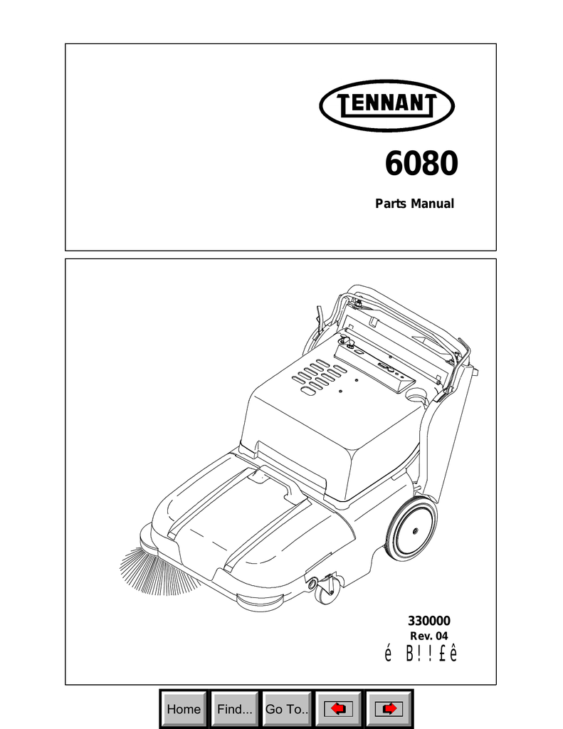 Belt Kit Main Brush Tennant  80116 