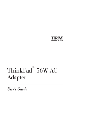 IBM ThinkPad i Series User manual | Manualzz