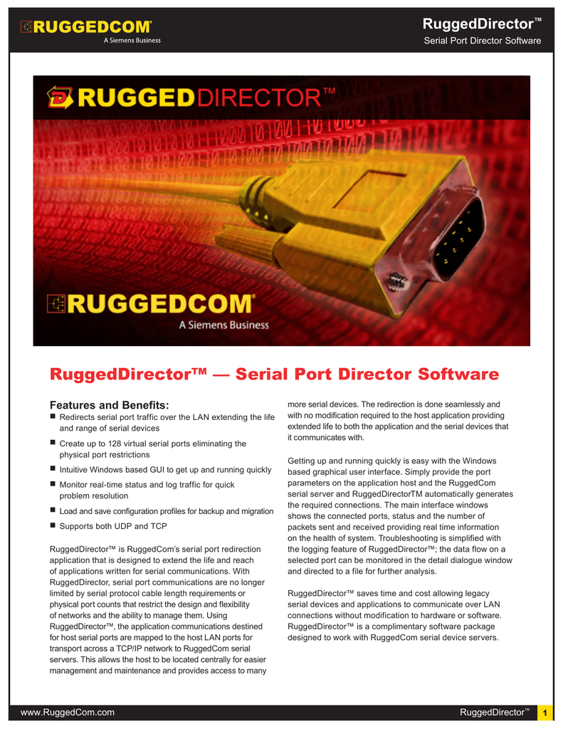 Ruggeddirector Infosheet Manualzz