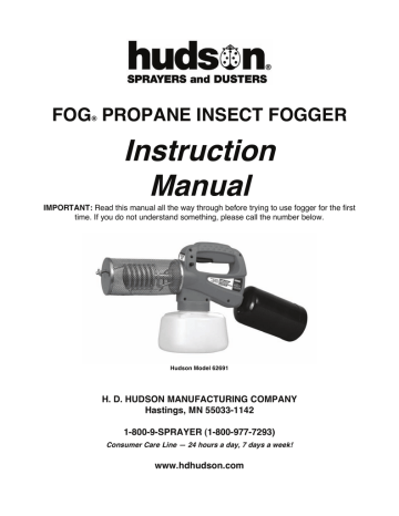 Instruction Manual FOG | Manualzz