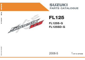 Suzuki Shogun Fl125s D G Katalog Zapchastej Ang Manualzz