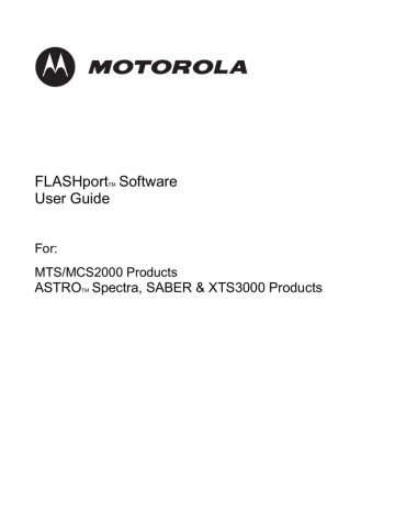 motorola mcs 2000 software