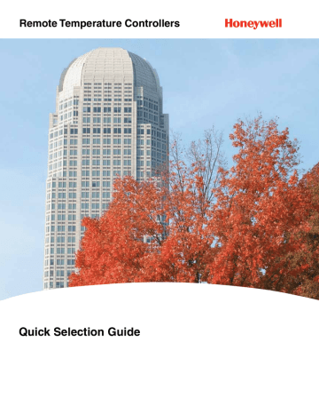 Honeywell T775A2009 User manual | Manualzz