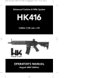 HK416 Operator's Manual