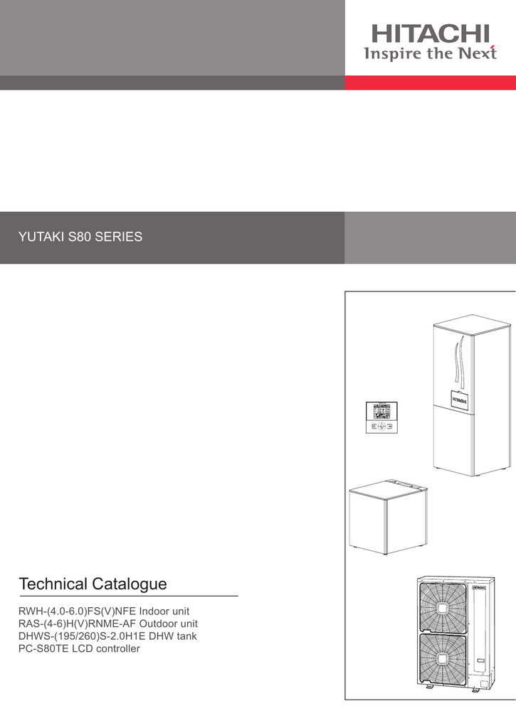 Hitachi yutaki s80 pdf