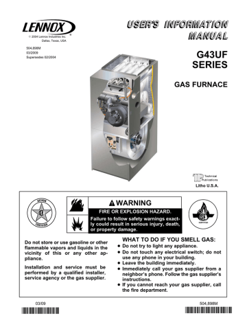 buy lennox furnace parts