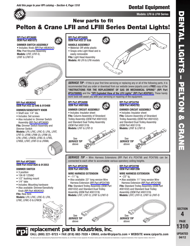 Pelton Crane Dental Light Manual Kuzg Maadveezz Site