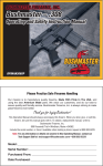 Bushmaster .308 Rifle Operating and Safety Instruction Manual