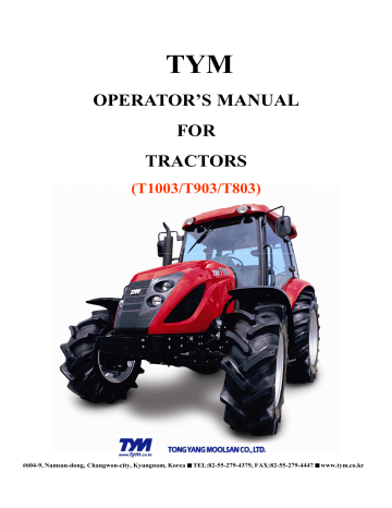 tym tractor service repair manual