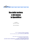 tastiera, mouse - Guida per OpenOffice
