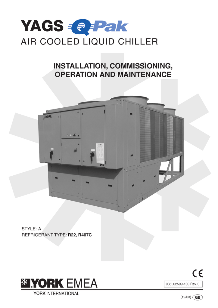 york ycal 0022 chiller service manual york ycal 0022 chiller service manual