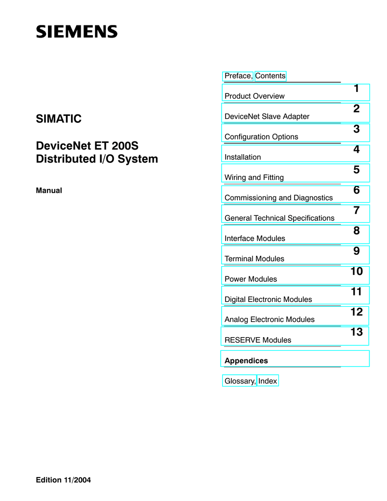 Siemens Et200s Wiring Diagrams Wiring Diagram