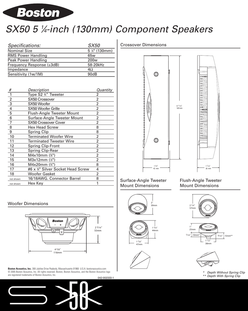 boston acoustics s60