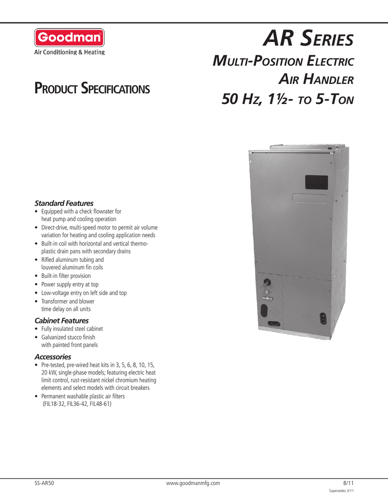 a24 10 air handler