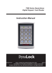 DynaLock 7500 Series 7500  Instruction Manual