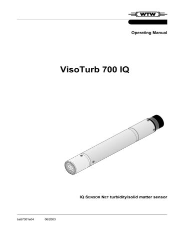 wtw visoturb 700 iq Operating Manual | Manualzz