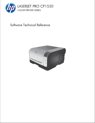 HP LaserJet Pro CP1525 Color Printer series Technical Reference | Manualzz
