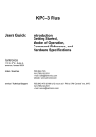 KPC-3 Plus User Guide