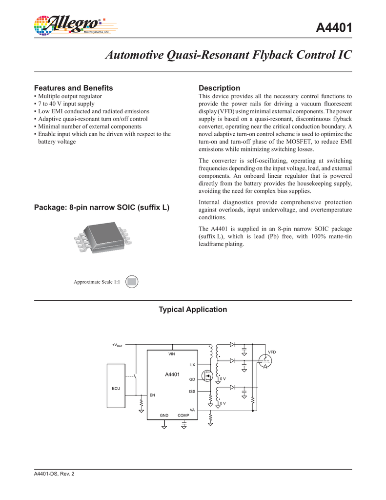 Datasheet For 401 By Allegro Microsystems Inc Manualzz