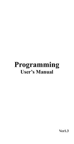 ht basic programming manual