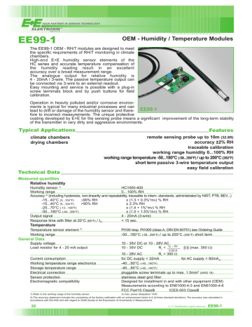 EE99-1 Datasheet | Manualzz