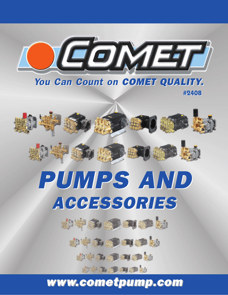 COMET AX SERIES WATER SEAL KIT UP TO 2400 PSI # 5019.0077.00