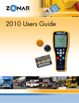 Zonar 2010 EVIR Users Guide