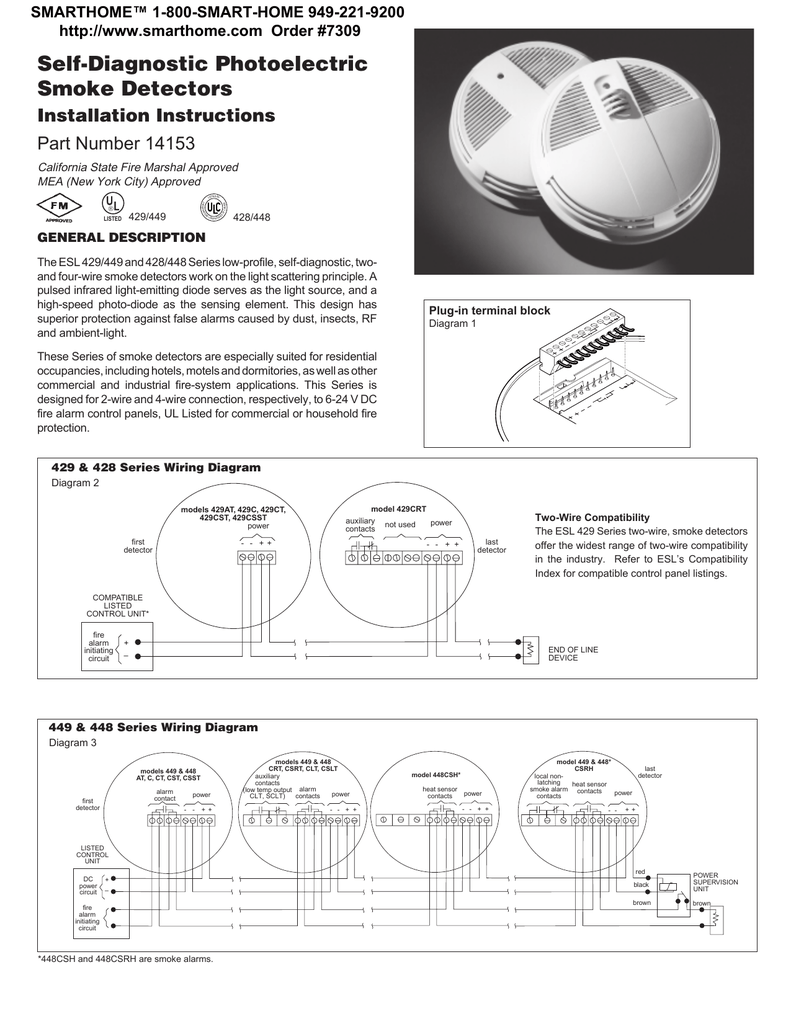 How To Wire Smoke Detectors In Series Diagram - 37