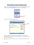 BCIT Broadcast Online Booking System Guide | AI Chat