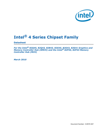 intel mobile 4 series family chipset minecraft