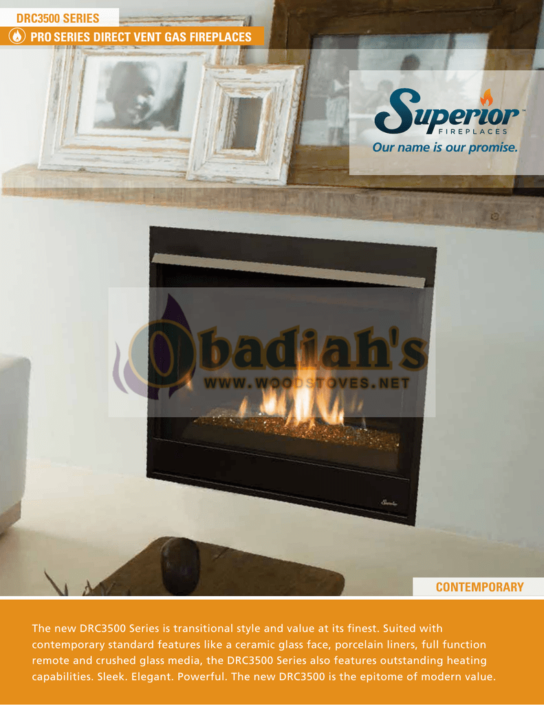 Astria Scorpio Cd Superior Drc3500 Direct Vent Gas Fireplace Astria Scorpio Cd Superior Drc3500 Direct Vent Gas Fireplace Brochure