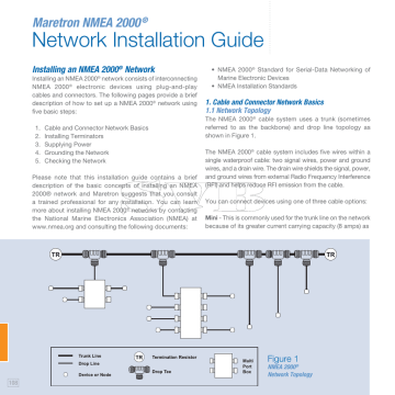 how to set up a nmea 2000 network