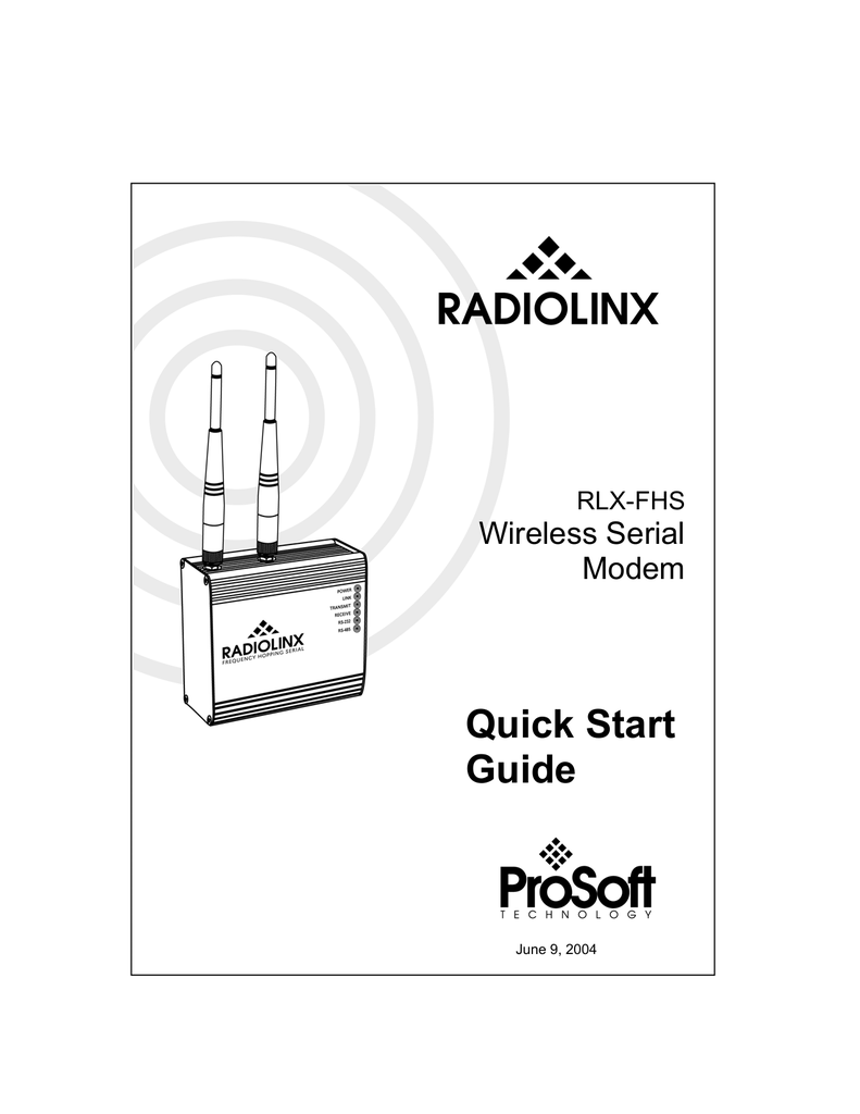 prosoft radiolinx software