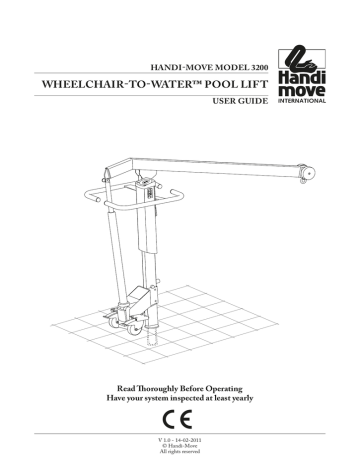 Handimove Pool Lift User Manual | Manualzz