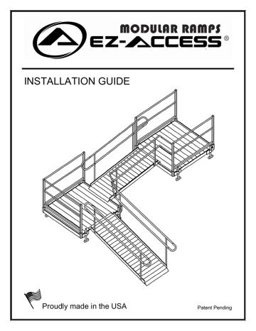 INSTALLATION GUIDE Proudly made in the USA  Patent Pending | Manualzz