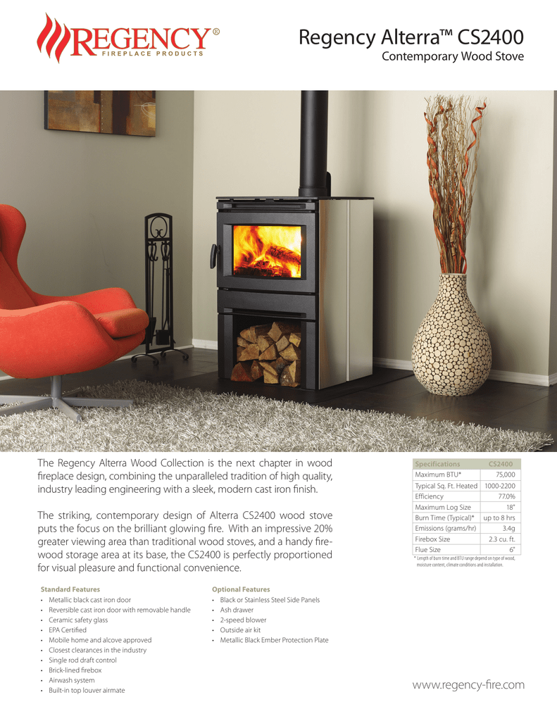 Prospekt Regency CS2400 (US) | Manualzz