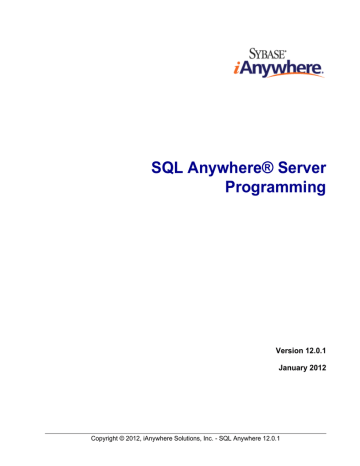 Sybase Sql Anywhere Studio 9.0.2
