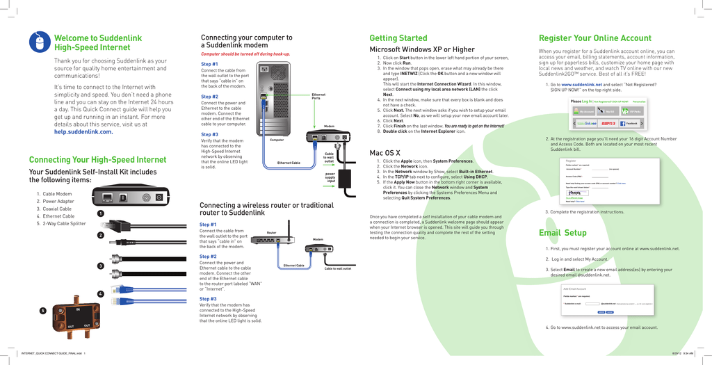 suddenlink mac mail setup