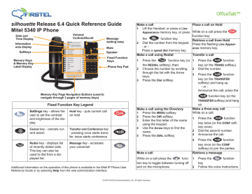 Mitel Ip Phone Manual