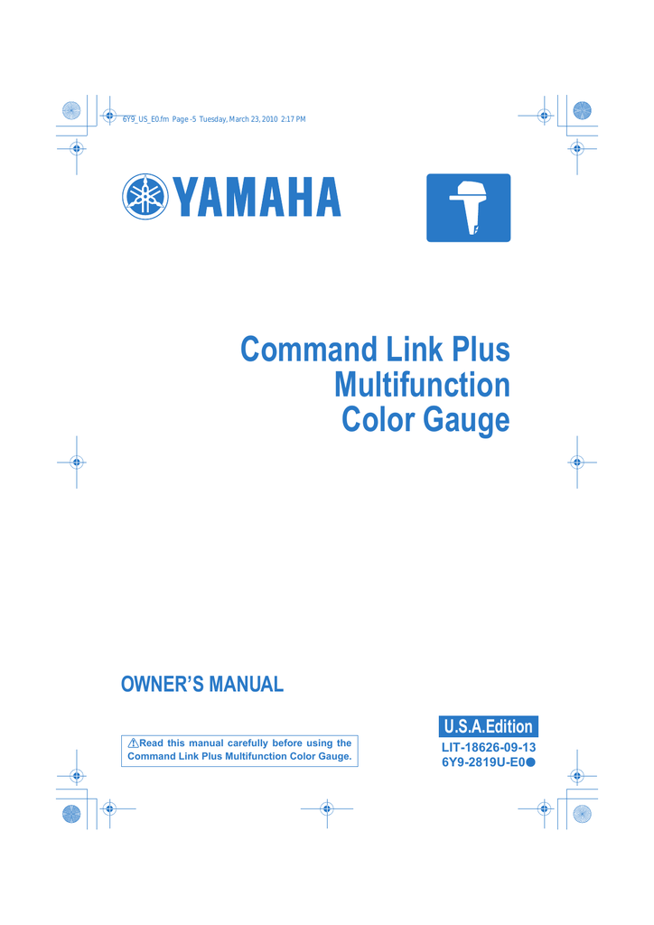 Command Link Plus Owner S Manual