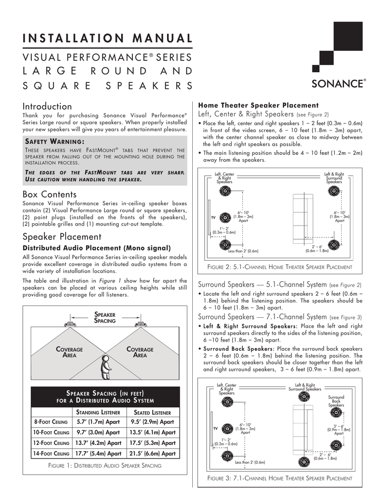 sonance vp81r