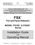 Fire Sentry FSX FS20X Series Installation Manual And Operating Manual