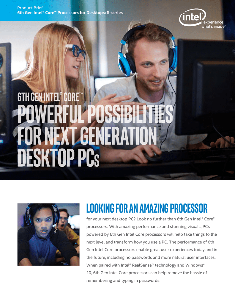 dual core processor 6th generation dual core processor 6th generation