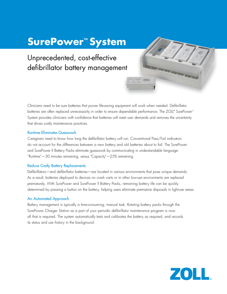 SurePower Battery Data Sheet Manualzz