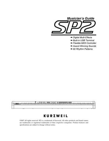 kurzweil pc2x owner manual