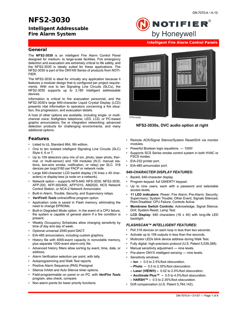 Notifier manual