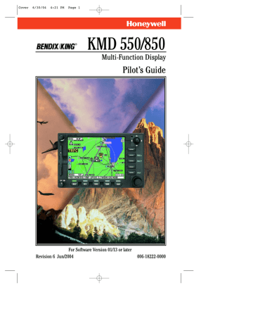 KMD 550 850 Pilot's Guide | Manualzz