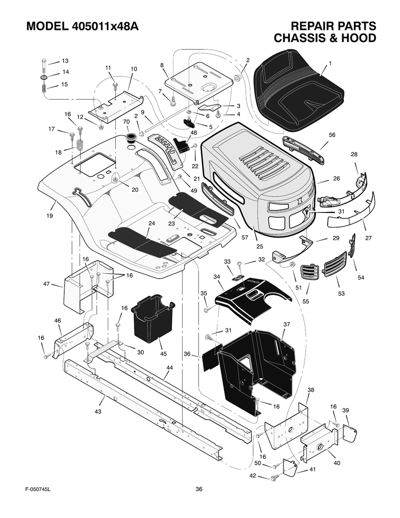 Murray 24 Riding Mower Parts Diagram Reviewmotors.co