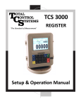 TCS TCS 3000 Operation Manual